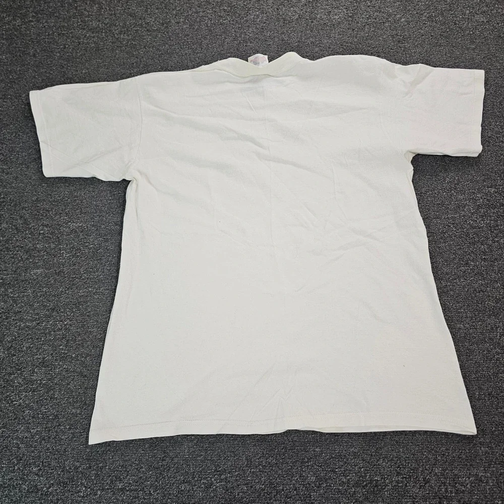 Vintage 1991 Planet Hollywood Myrtle Beach T-Shirt Mens Medium White 90s USA - Picture 5 of 10